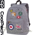 2018 Cool Pack Cross Раница Badges Grey 2018 Cool Pack Cross Раница Badges Grey